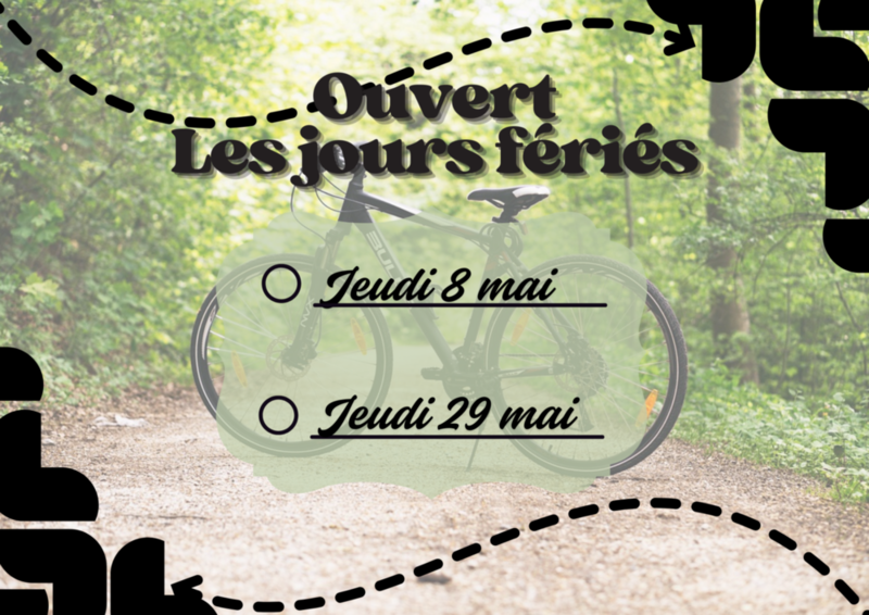 affiche ouverture jours fériés